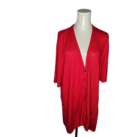 Women's J Jill 3 Button Cardigan Size 2X - Picture 1 of 9